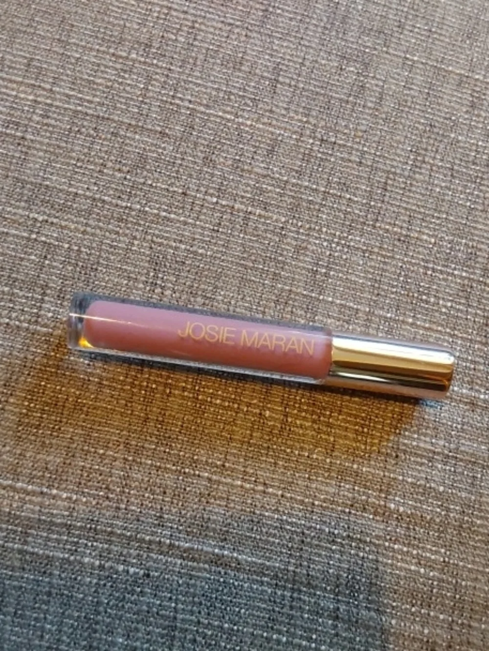 JOSIE MARAN Nude Pink Lip Gloss - Soft Rosy Sheen